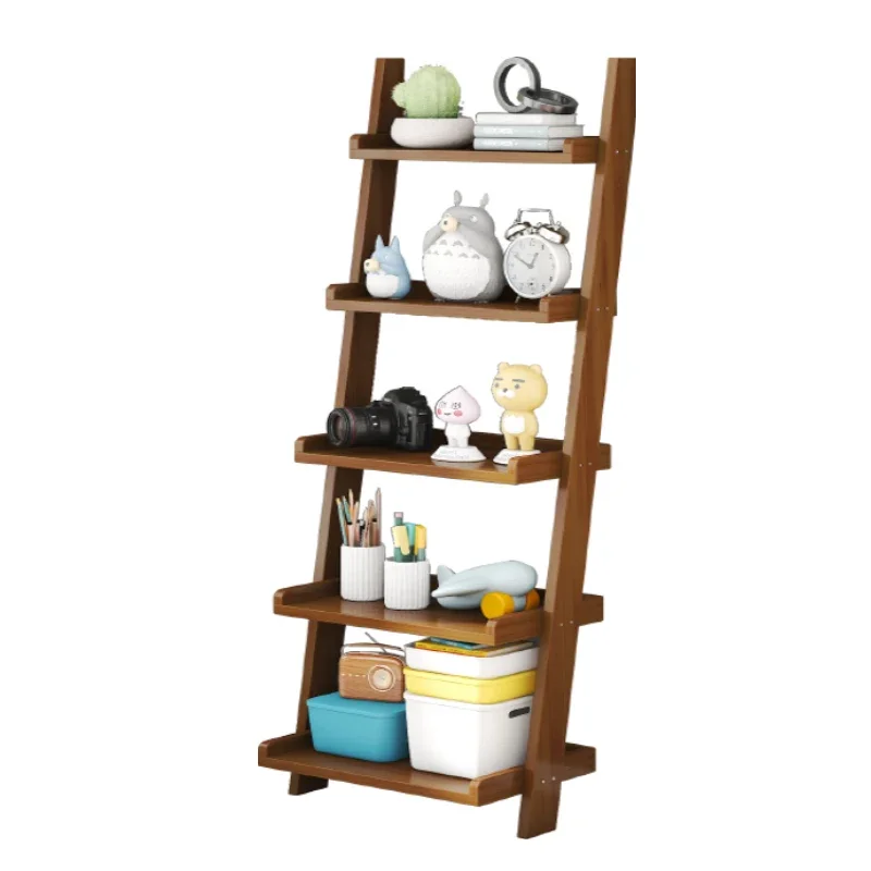 

Living room wall shelf bookshelf trapezoidal bedroom wall flower stand floor to ceiling corner storage rack multi-layer shelf
