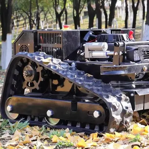 

Customized High Quality CE Remote Control Lawn Mower Electric DIY Robot Mower with Cordless Brush Cutter