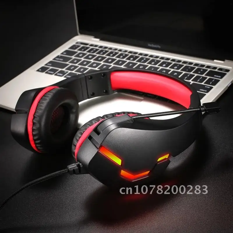 

Wired Over-Ear Gaming Headset with Microphone Deep Bass Stereo Casque for PS4/PS5/New XBOX/PC/Laptop