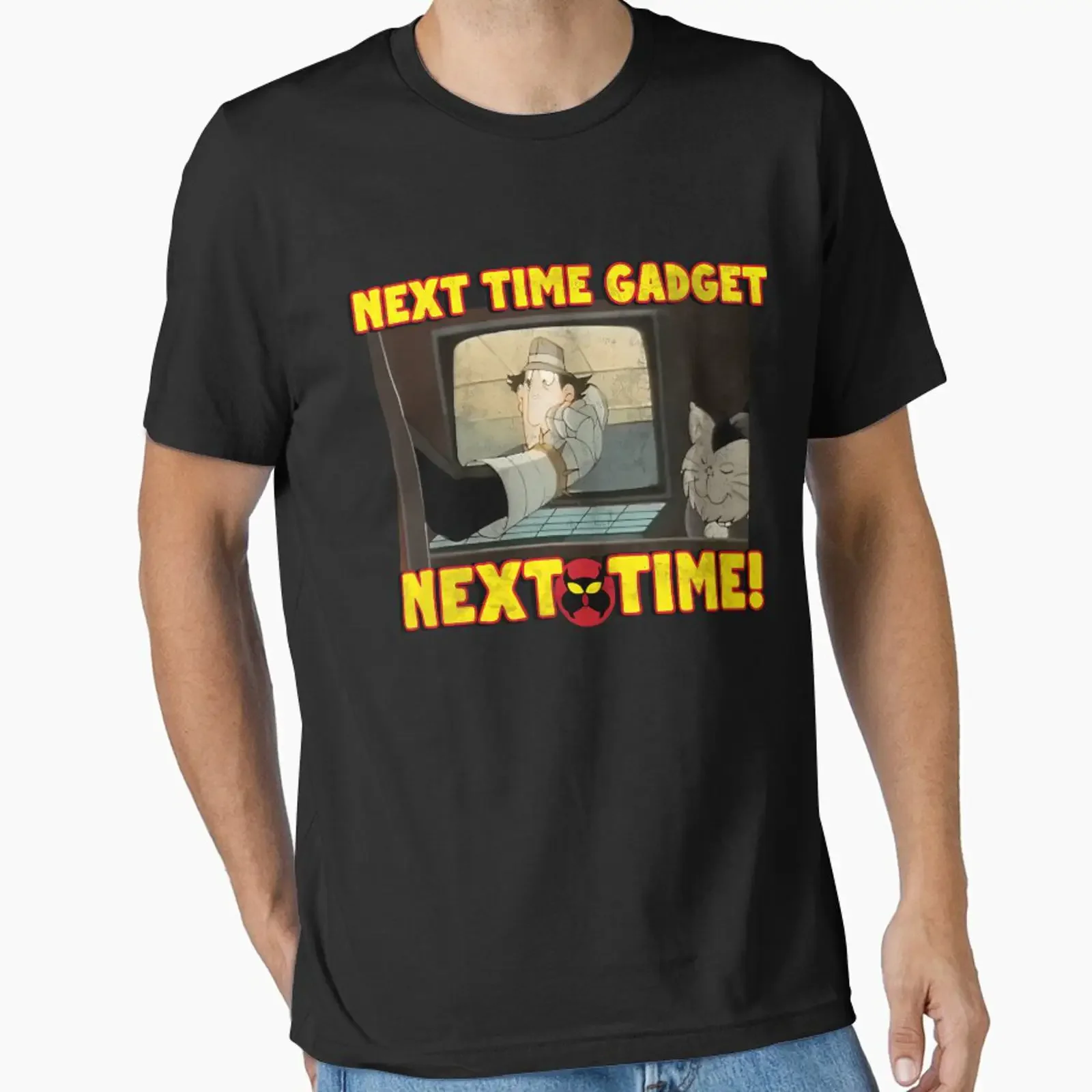 Next Time Gadget designed and sold by OrdinaryCopela vintage Washed homme Breathable fashion streetwear Comfortable Soft