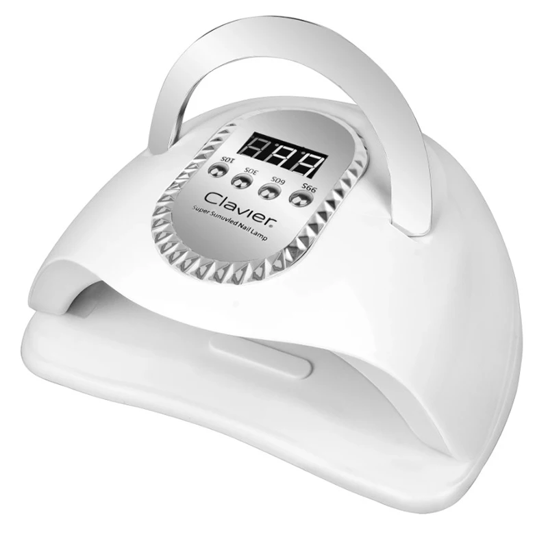 Clavier Q11 280W 66LED Asciugatrice professionale per unghie Luce per unghie Gel UV Lampada per asciugare le unghie Attrezzatura per nail art Strumento per manicure