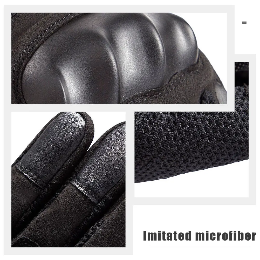 

1 Pair Touch Screen Skid-Proof Outdoor Riding Gloves For Cycling Mountain Bike Hiking Motorcycle Sports Camping Racing Windproof