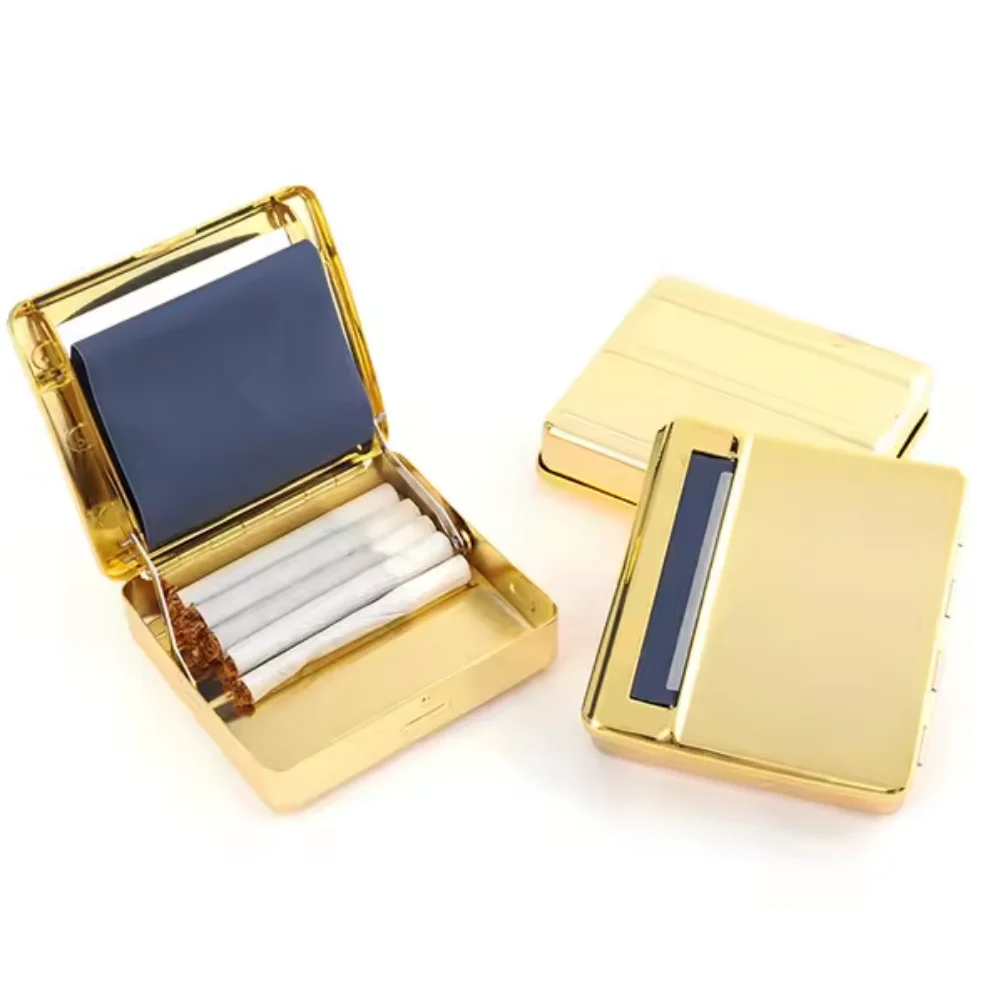 Durable Tobacco Box 70/78/110mm Paper Rolling Machine Semi Automatic Cigarette Maker for Storing Lighter Smoking Pipe Accessory