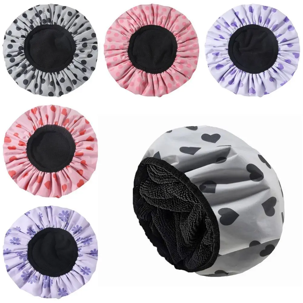 Accesorios de baño y ducha de Triple capa para mujer, gorro para dormir, gorro Exterior de EVA, gorro para el pelo, gorros para el pelo de baño, gorro de ducha