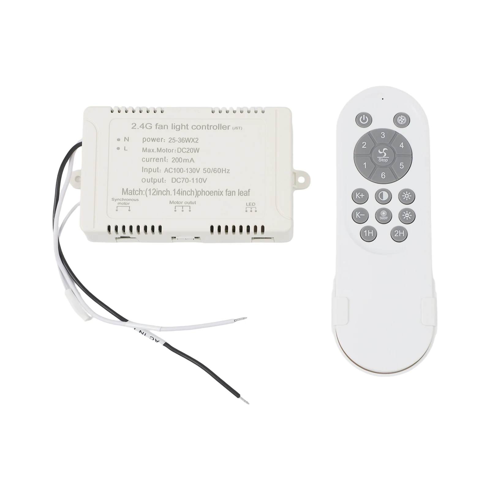 Ambient Lighting 24V Fan Light DC Variable Frequency Consistent Performance DC Inverter Technology Easy Installation