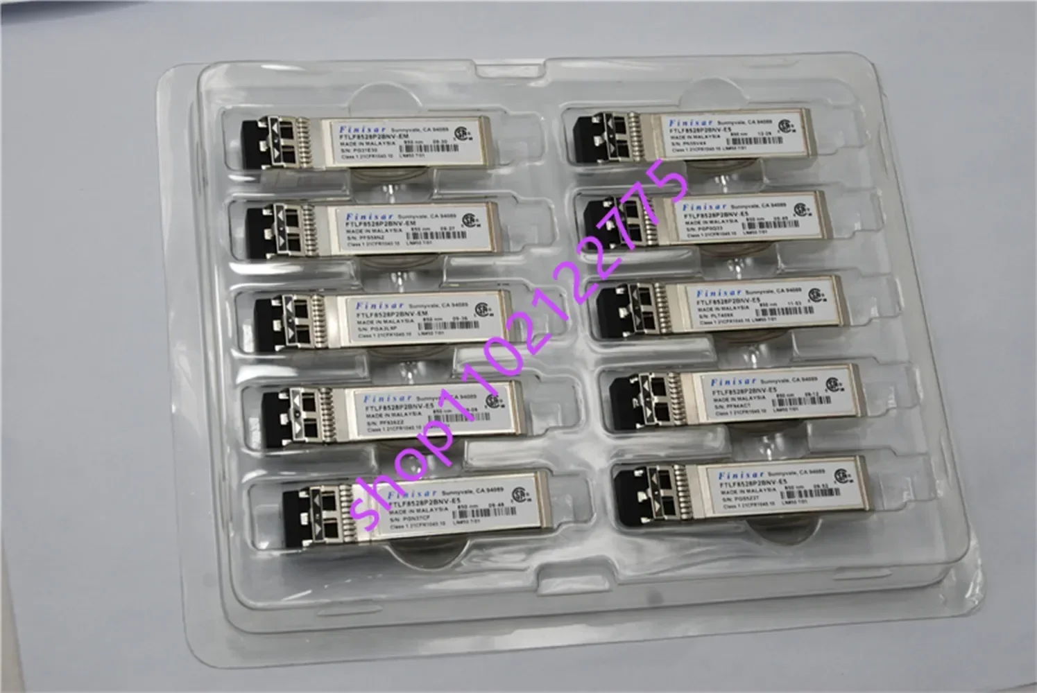 Finisar 8G Sfp Optical Switch/FTLF8528P2BNV-E5 850nm Lc-Lc 8GB Multimode Transceiver