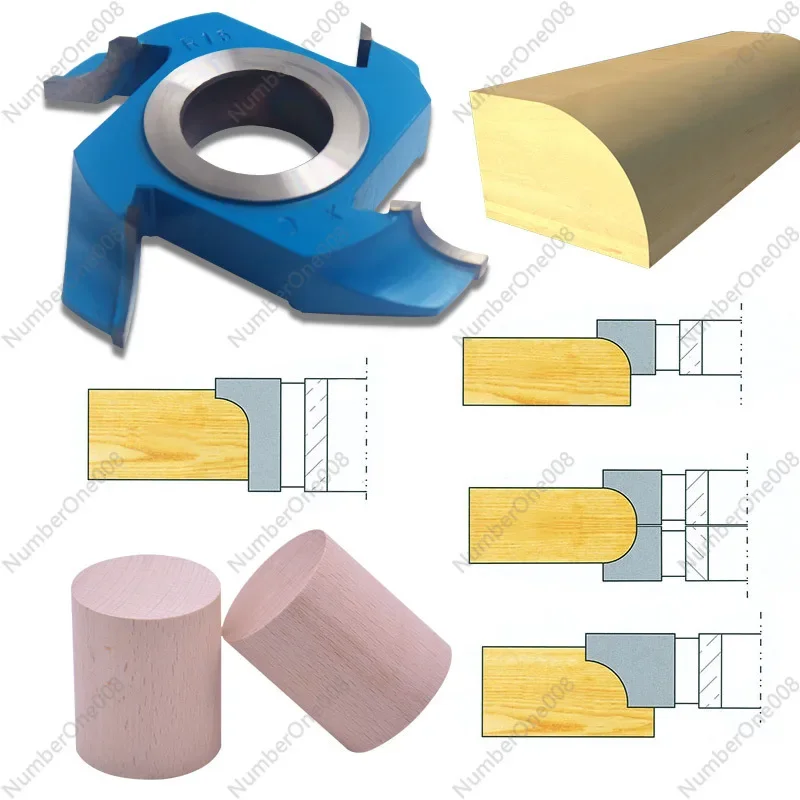 4 Flutes Finger Joint Shaper Cutter for Woodworking Spindle Moulder Cutter Head Hight Quality 4 Wings Can Be Customized