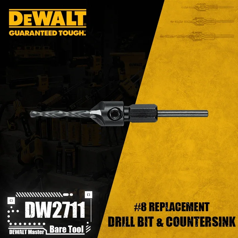 DEWALT DW2710/DW2711/DW2712 #6#8#10 Replacement Drill Bit Countersink Power Tool Accessories For DW2700/DW2701/DW2702