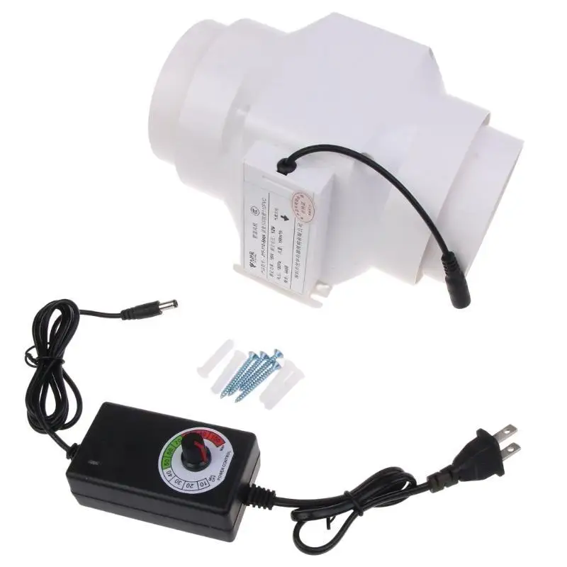 

Y1UD 110 мм вытяжной вентилятор для дома, линейный канальный вентилятор для вытяжки в ванной комнате