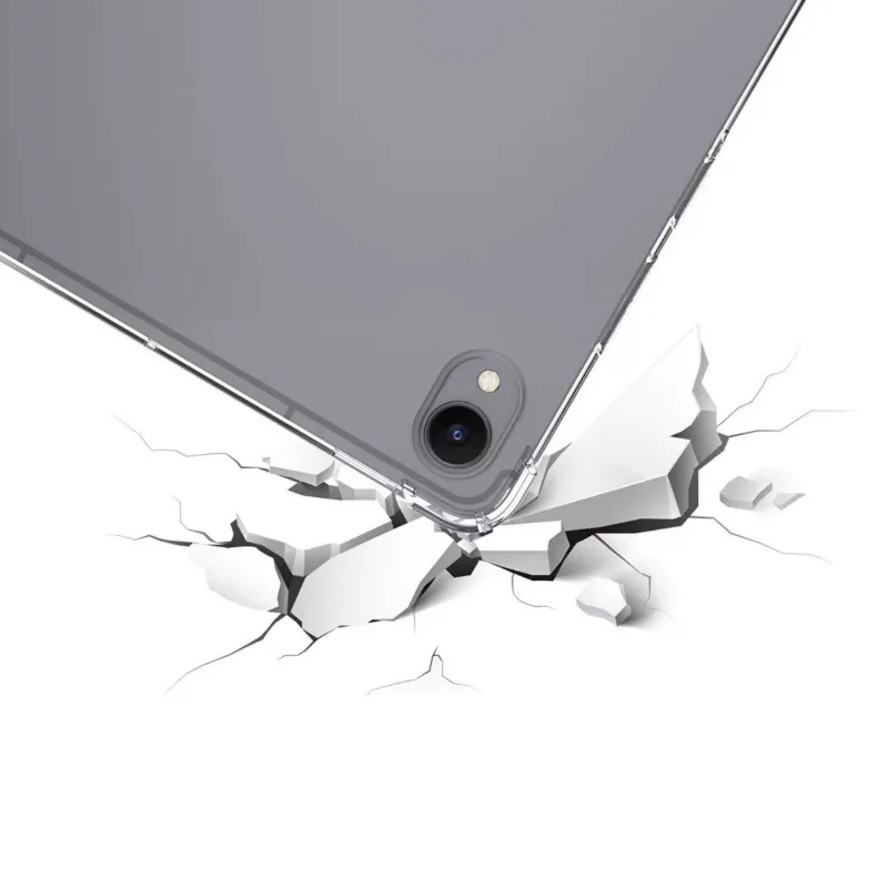 لسامسونج غالاكسي تبويب S11 11 بوصة S10 لايت 10.9 2025 وسادة هوائية مضادة للسقوط بولي يوريثان شل S7 S8 S9 FE غطاء سيليكون شفاف