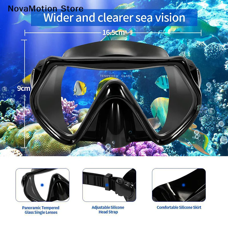 [NM]Swimming Eyewear Tempered  - Diving Mask 评论和价格