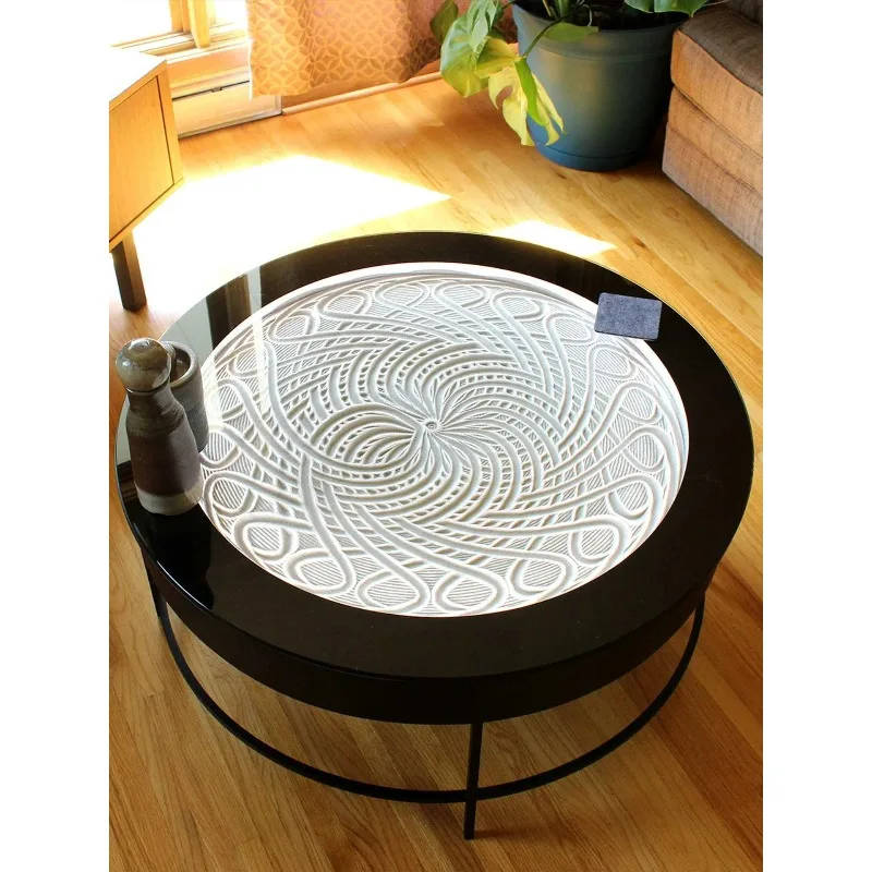 

Magnetic automatic desktop power supply, sand art, coffee, power supply, zen sand table