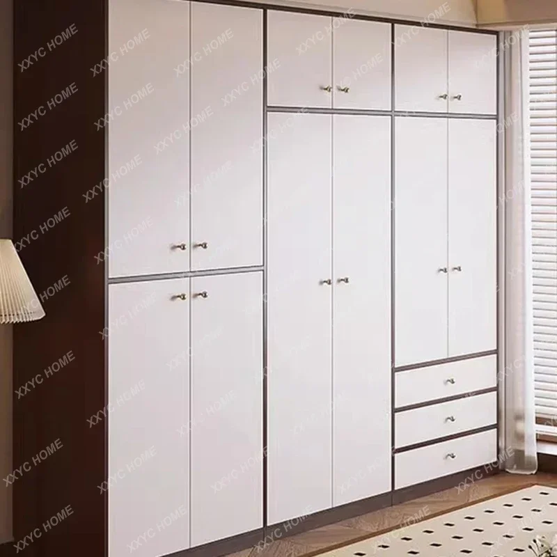 AA abric Modern Closet Space Saving Modular Wearable Wooden Wardrobe Clothes Cupboard Garden Bedroom