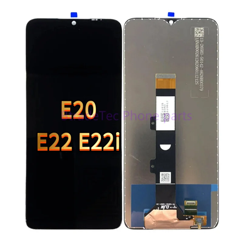 

AAA 6,5-дюймовый ЖК-дисплей для Moto E20, дигитайзер сенсорного экрана в сборе для Motorola MOTO E22 E22i