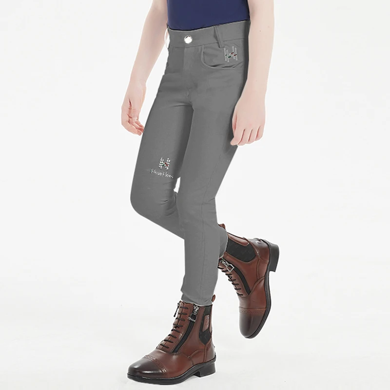 المؤخرات للأطفال، المؤخرات الصيفية الرقيقة جدًا للجنسين، سراويل الفروسية المصنوعة من السيليكون غير القابلة للانزلاق، ملابس الفروسية الاحترافية المقاومة للاهتراء من السيليكون المسامي