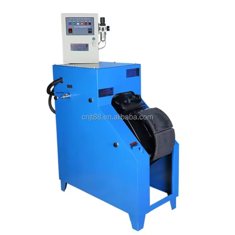 Automatic pneumatic hydraulic 220V engine steel brake shoe remover with power unit and 400-500mm stroke for trucks and buses