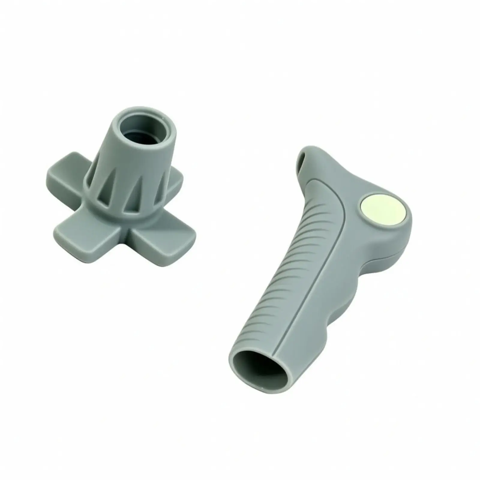 Soft Silicone Cane Handle Wrap Cane Tip Cover Anti Slip Cane Grip Set for Elderly Cane Upgrades Stability