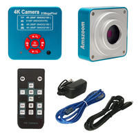 Remote Control 4K 51MP USB HDMI Digital Video High HD Microscope Camera For Soldering PCB Repair