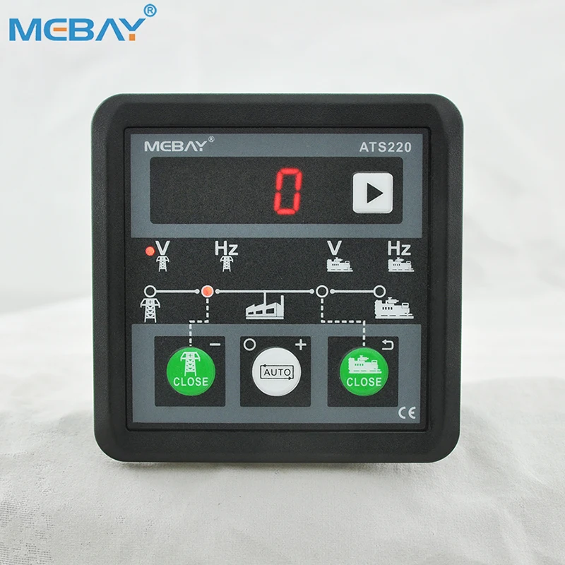 Kit Xeon Original Mebay ATS220 Diesel Generator ATS Controller Panel LED Generator Set Automatic Transfer Switch Control Module