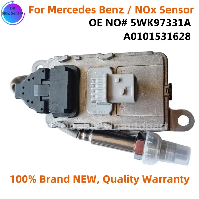 5WK97331A A0101531628 NEW Nitrogen Oxide NOx Sensor For Mercedes Benz Actros Axor Euro 6 Truck 0101531628