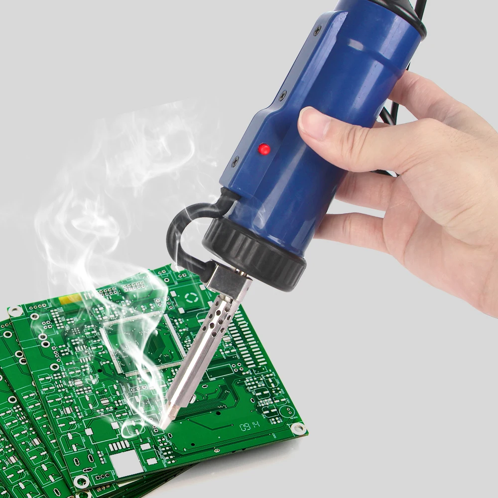 Remove Pump with 3 Suction Noz - Desoldering Pump Electric Vacuum Station ulasan dan harga