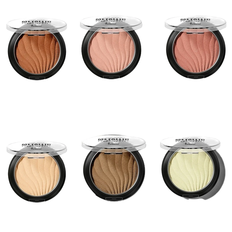 Highlighting Powder Compact Highlighter Luminizer for Extra Coverage Finishing Powder Makeup Bronzing Powder Makeup Dropship