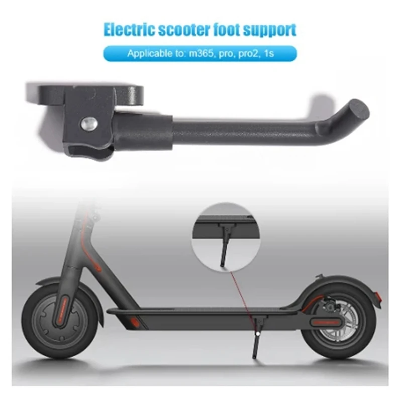 2 Pieces Of Foot Support Of Parking Bracket Replacement Accessories Are Suitable For Xiaomi M365 Electric Scooter Foot Support