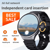 5G Android smartwatch V950 800W rotating high-definition camera 1.75''large screen 1500Mah battery GPS WIFI application download