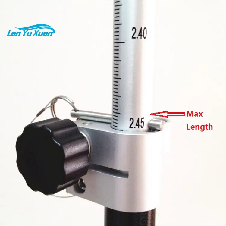 Rugged Gps Steel Carbon Fibre Pole Prism Gps Pole Have A Good Price