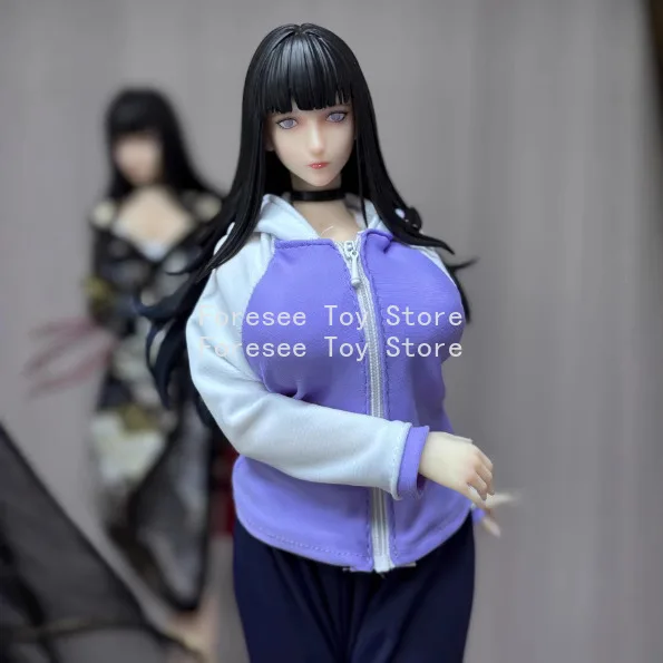 45cm Hyuga Hinata 3 Sets Clothes Figure NARUTO Anime Figures Resin Collection Desktop Ornament Decoration Best Gift for Children