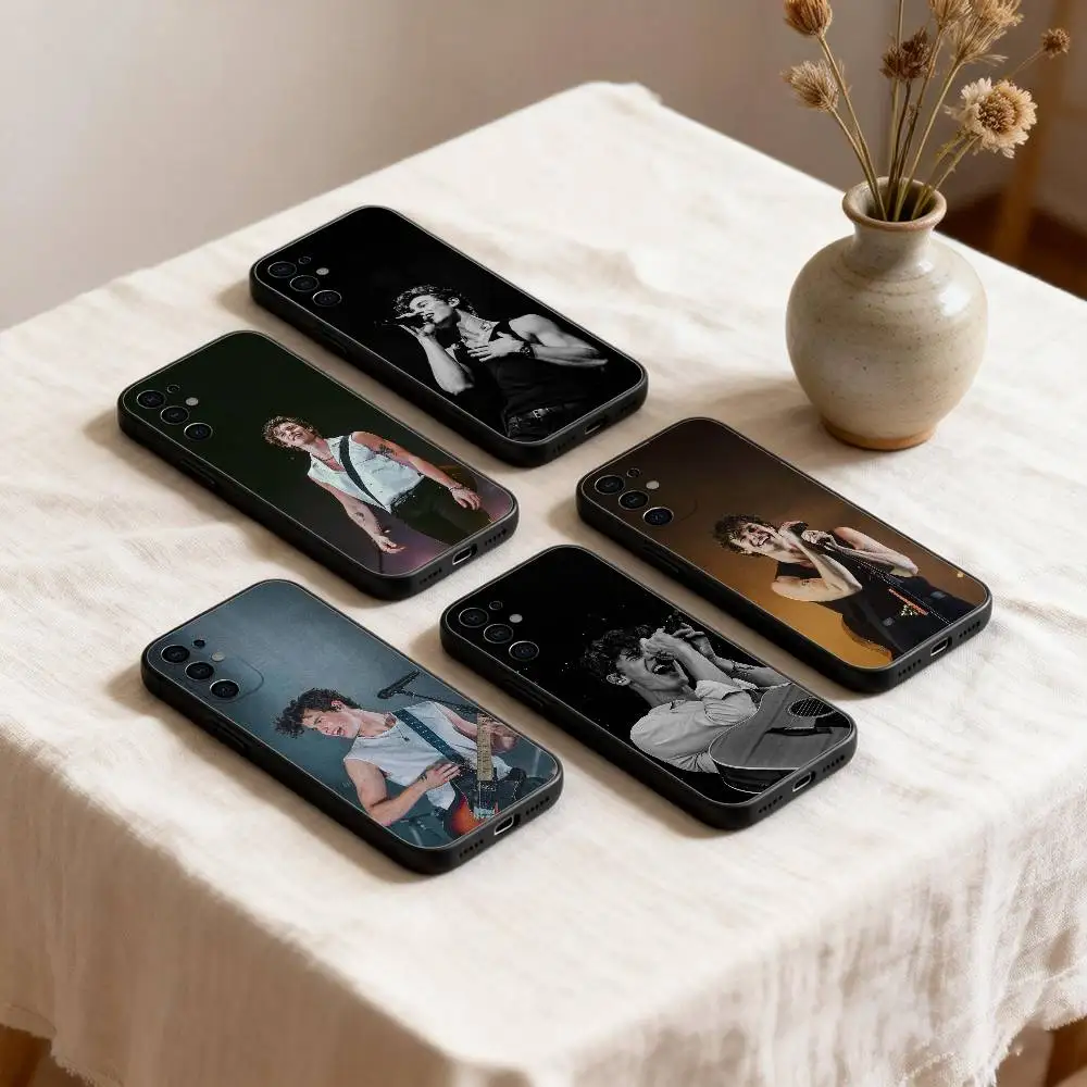 Shawn Mendes-S SINGER  Phone Case For Samsung S26,25,24,23,22,21,20,30,Ultra,Plus,Fe,Lite Black Shell