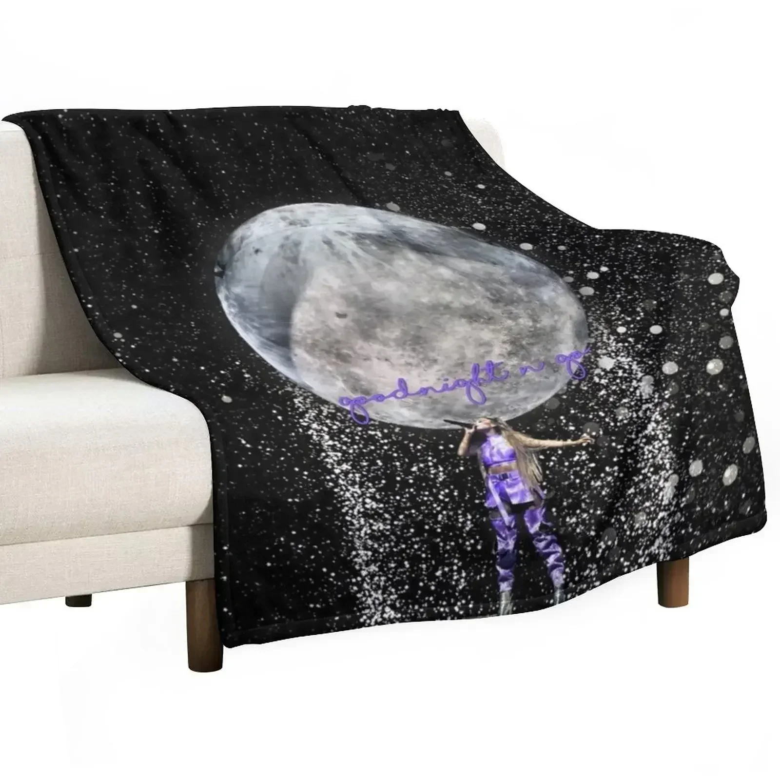 GOODNIGHT N GO VISUAL OF SWT Throw Blanket Large Softest valentine gift ideas Blankets