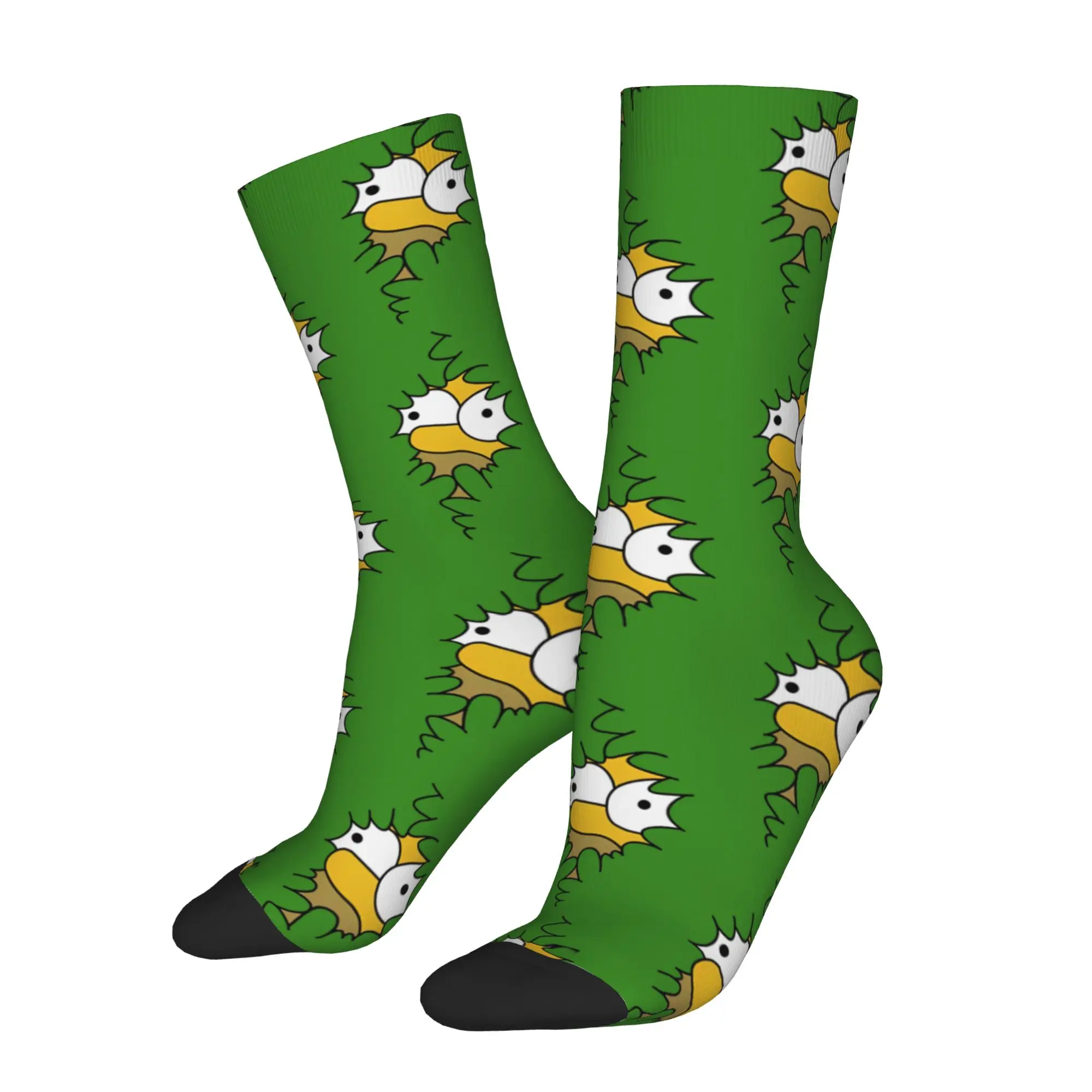 Winter Warm Harajuku Unisex Cartoon S-Simpsons Socks  Sweat Absorbing Crew Socks