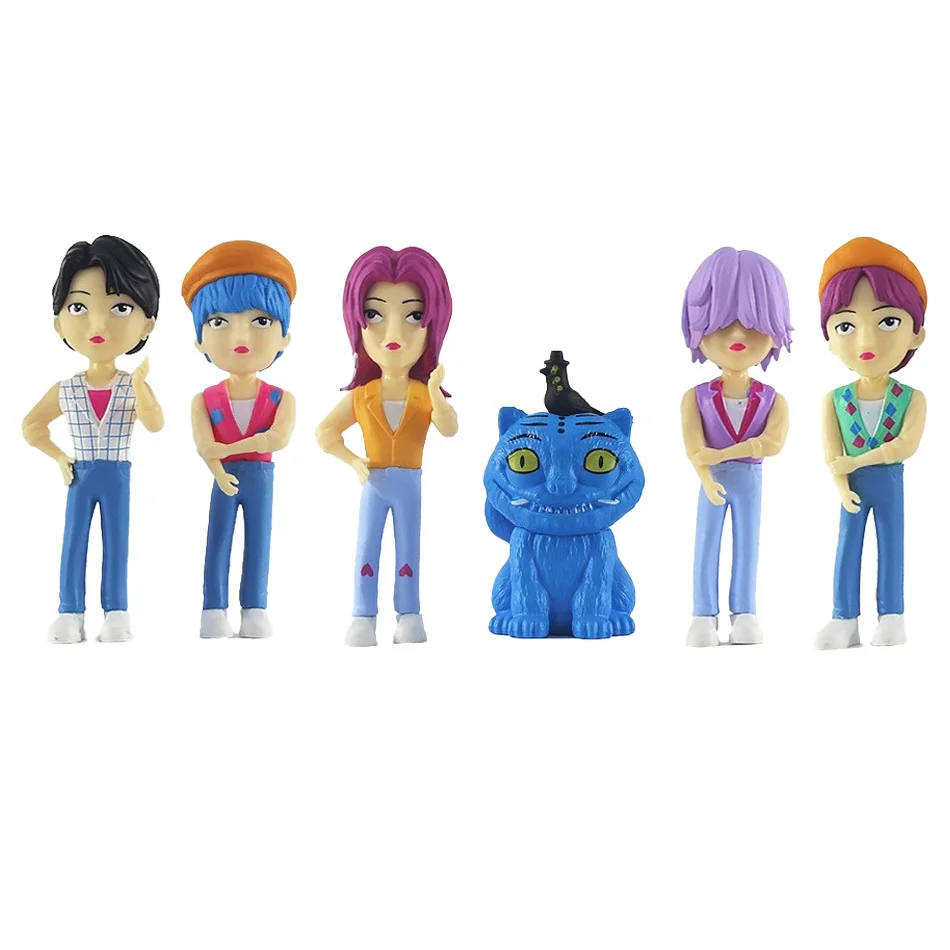 10CM 新アニメ Kpop デモンハンターズ サジャ ボーイズ ガールズ シリーズ 2 セット フィギュア デコレーション スタチュー オーナメント クリスマス 誕生日プレゼント