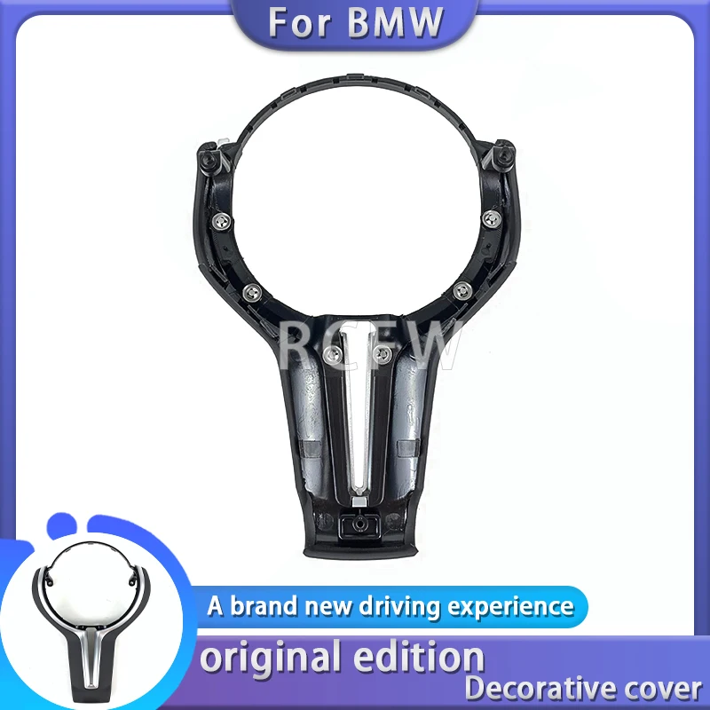 Customized carbon fiber steering wheel Panel Decoration Cover Trim For BMW F10 F20 F22 F30 F32 F10 F06 F15 F16 F80 F87 F82 parts