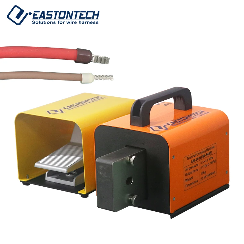 AM-50Y Semi-automatic Terminal Wire Cable Crimping Machine  SquareEASTONTECH