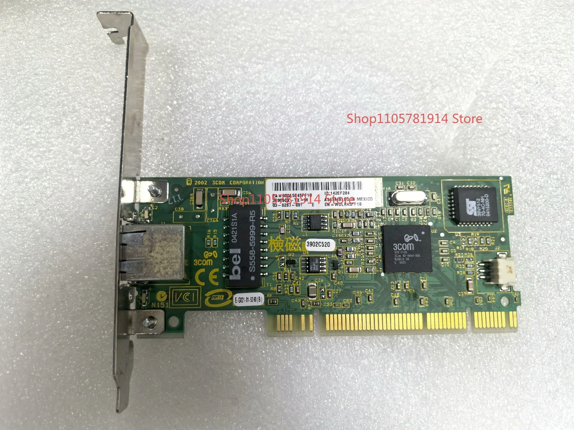For 3COM Network Interface Card, 3C905CX-TX-M, 100Mbps Industrial Computer