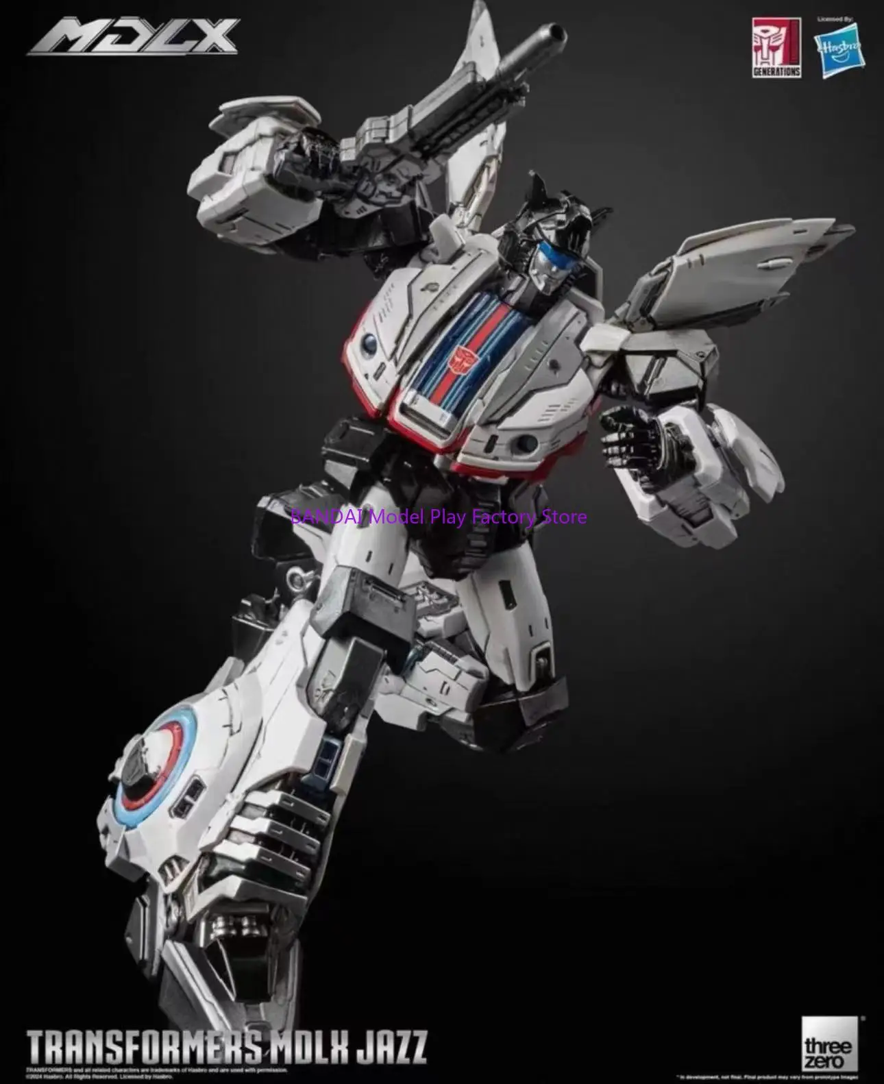 Op voorraad Transformatiespeelgoed 3A ThreeZero MDLX G1 Jazzlegering Hoge kwaliteit actiefiguren Speelgoedcollectiegeschenken