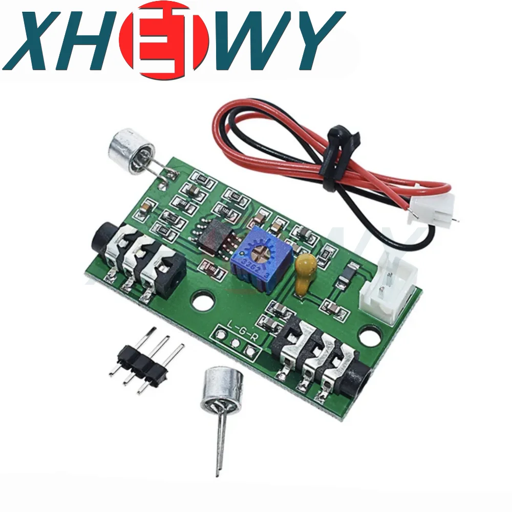 Microphone Pickup Microphone Amplification Module Gain Adjustable Audio Amplification Circuit AC Signal Amplification Board