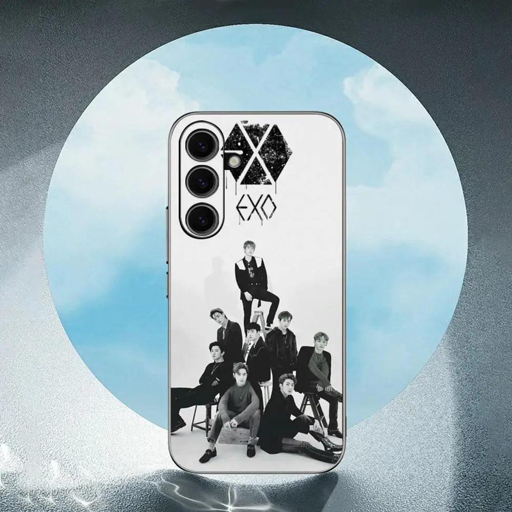 حافظة لهاتف سامسونج جالاكسي S25 S24 S23 S22 S21 S20 Plus Ultra Note20 Soft Black