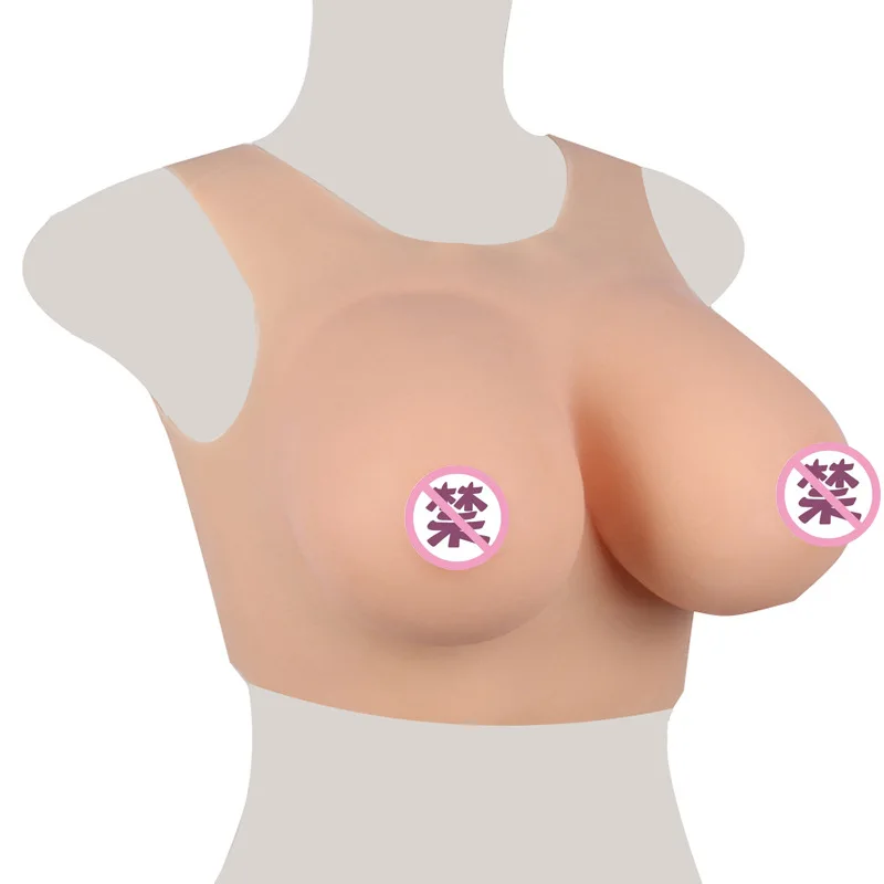 

Настраиваемая силиконовая грудь с круглым вырезом для мужчин, трансвестит Pseudo-Girl