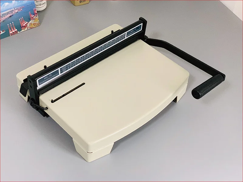 SG-MC-15 Plastic coil Manual Binding Machine