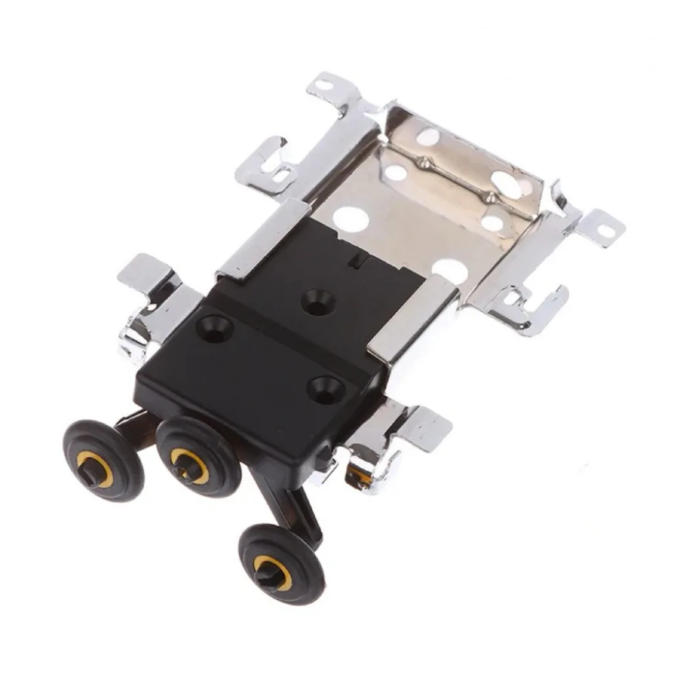 Sliding Door Roller Pulley Wooden Cabinet Hardware Side Mounted Track Wheel Replacement For Wardrobe Accessory