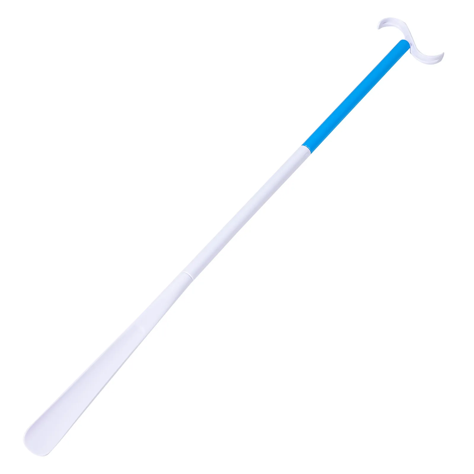 Convenient Dressing Stick Handicapped Auxiliary Shoehorn Two-in-One Shoe Lifter Durable ABS Dressing Aid for Elderly Disabled