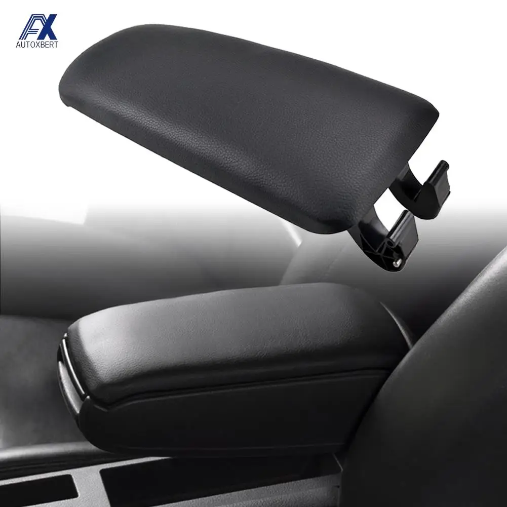 Armrest Latch Cover Fit For Audi A4 S4 B6 B7 A6 C6 Center Console Box Lid Car Pad Shell 2000 2001 2002 2003 2004 2006 2007 2008