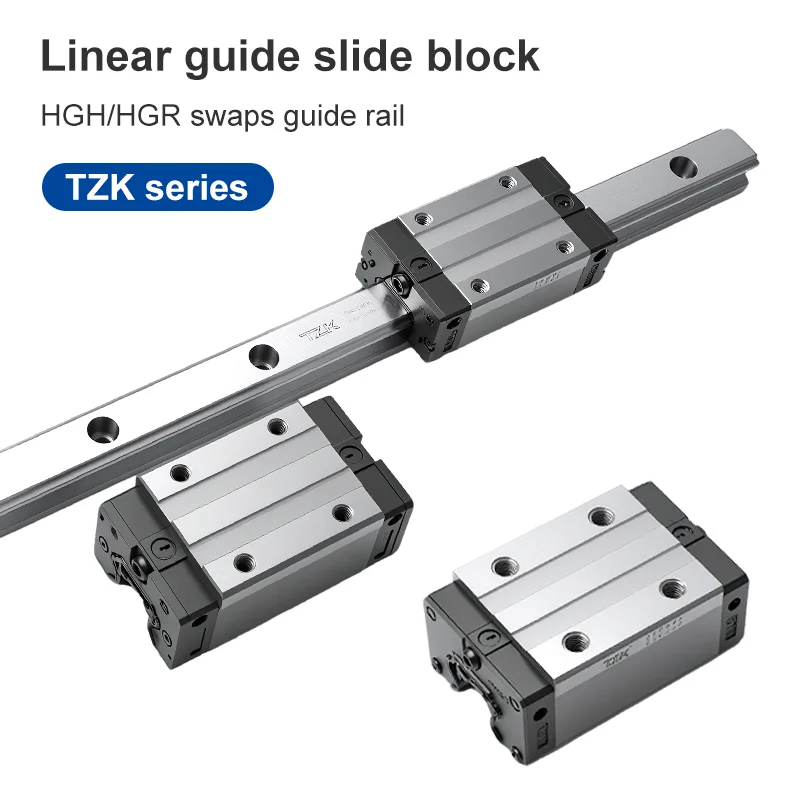 

Высокоточный линейный направляющий слайдер TZK и высокочистные шариковые направляющие можно использовать в станках и обработочном оборудовании.
