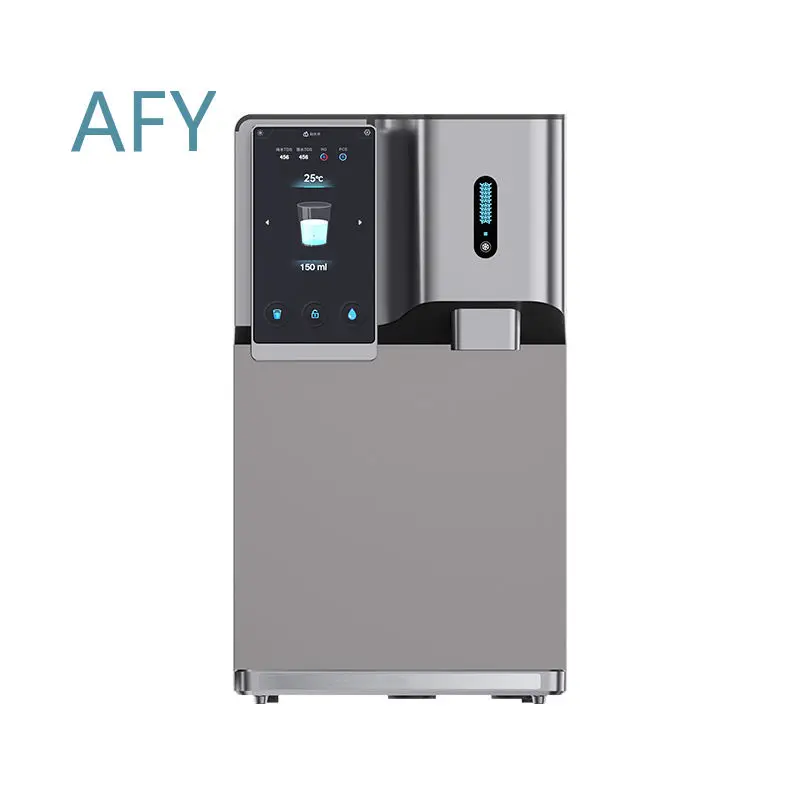 Portable RO Water Purifier for Home Office Kitchen Use 3 Seconds Instant Hot Ice Maker 10°C Cold Water 5 Inch Touchscreen