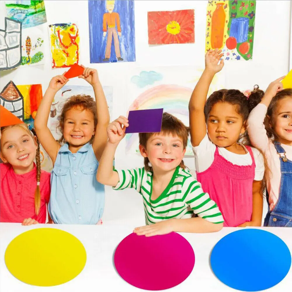 

10 Pcs Whiteboard Message Wall Peel Colorful Classroom Decor Removable Dry Erase Circles Dots and Stick Decals Office