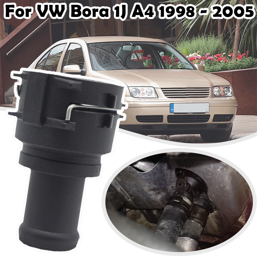 

Car Radiator Coupling Coolant Hose Flange Connector 3B0122291B For VW Bora 1J A4 1998 - 2005 Skoda Octavia Audi A3 8L 8P A5 TT