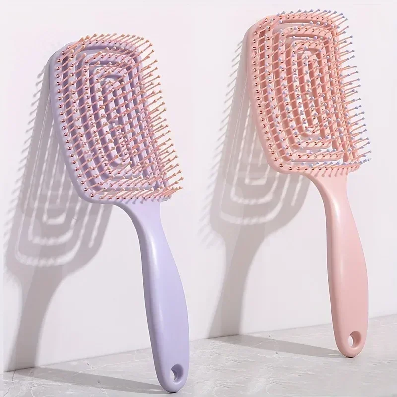 1pc Hair Detangling Brush for Wet or Dry Hair, Suitable for All Hair Types hair color brush  hair brush  hair dye